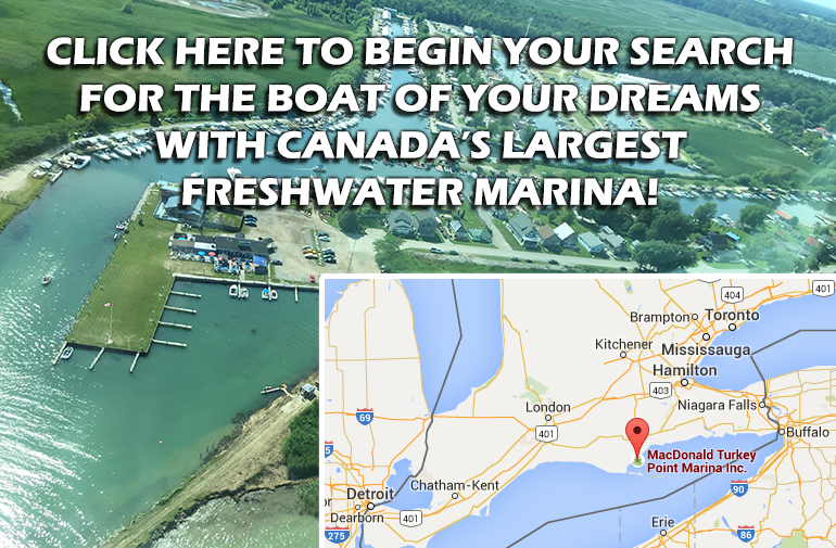 A used boat dealer in Ontario